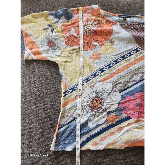 F55 Charlie B Blouse, Multi Colored Print Size Large - Picture 4 of 9